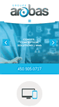 Mobile Screenshot of groupearobas.ca